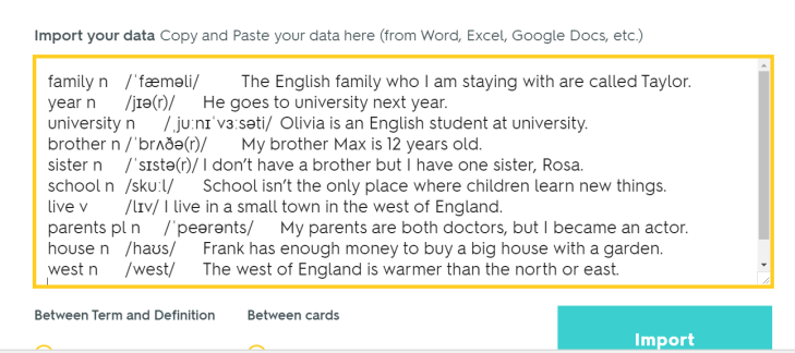 imported headway data